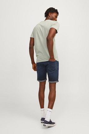 شلوارک و برمودا آبی مردانه رگولار Jack & Jones - کد 825663590