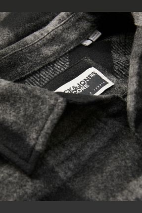 پیراهن مشکی مردانه ریلکس فیت Jack & Jones - کد 866670339
