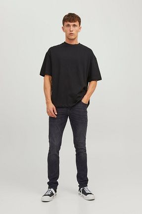 شلوار جین طوسی مردانه رگولار Jack & Jones - کد 747737120