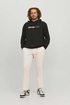 شلوار بژ مردانه کتان Jack & Jones - کد 666585219