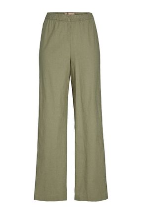 شلوار طلائی زنانه مخلوط کتان Jack & Jones - کد 818379209