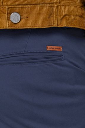 شلوار سرمه ای مردانه پنبه ای Jack & Jones - کد 50494251