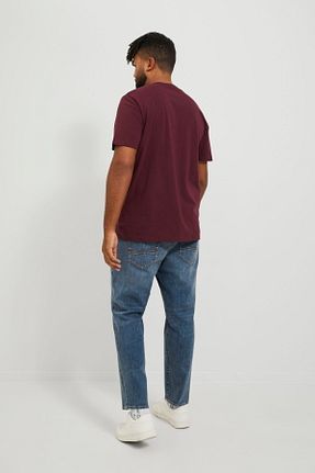 شلوار جین سرمه ای مردانه پاچه تنگ Jack & Jones - کد 825266619