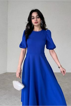 لباس سرمه ای زنانه بافتنی Afiş Butik - کد 826623457