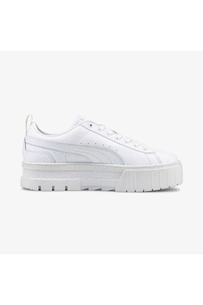 کفش اسنیکر سفید زنانه بند دار Puma - کد 371382491