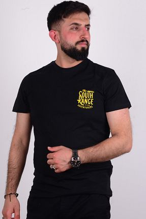تیشرت مشکی مردانه Straight Cazador - کد 825660912