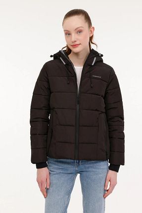 کاپشن اسپرت مشکی زنانه رگولار Lumberjack - کد 880495959