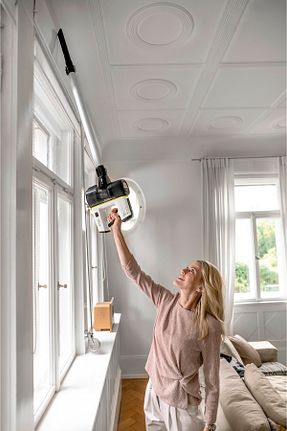 جاروبرقی عمودی سفید 2 سال Karcher - کد 809238330