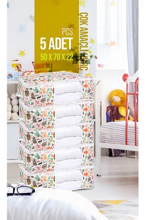 نظم دهنده کمد سفید پارچه Vedsey Home Organizer - کد 654824566