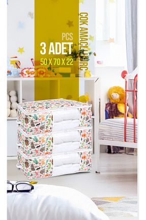 خورجین سفید خط کشی Vedsey Home Organizer - کد 264018595