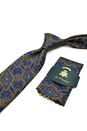 کراوات آبی مردانه میکروفیبر Kravatkolik - کد 880590790