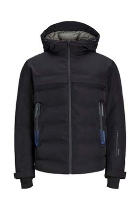 کاپشن مشکی مردانه پلی آمید Jack & Jones - کد 372173740