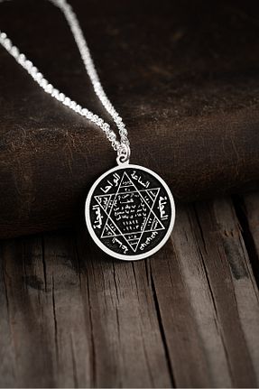 گردنبند نقره طوسی مردانه 925 عیار Vetro Silver - کد 880634610
