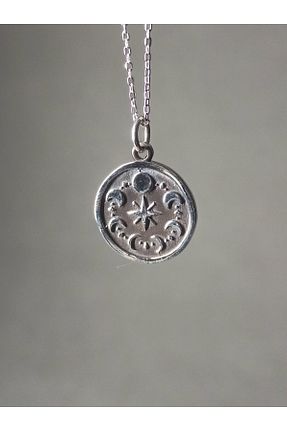 گردنبند نقره طوسی زنانه 925 عیار TREND - کد 880637381