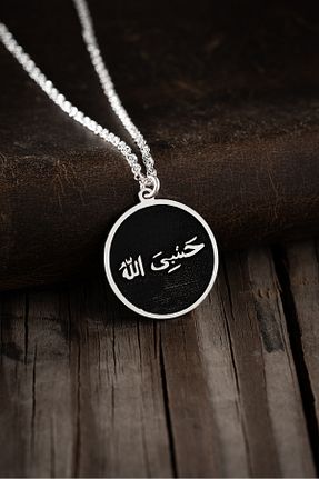 گردنبند نقره طوسی مردانه 925 عیار Vetro Silver - کد 880637838