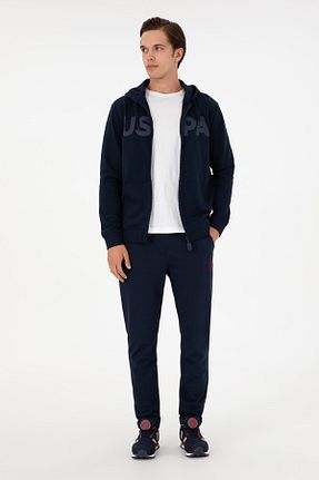سوئیشرت سرمه ای مردانه ساده U.S. Polo Assn. - کد 880684765