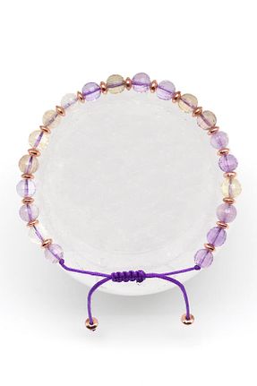 دستبند جواهر رنگی زنانه سنگ طبیعی Alibaba Doğaltaş - کد 880668682