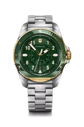 ساعت مچی سبز مردانه 43 میلی متر VICTORINOX - کد 880701238