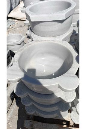 نظم دهنده حمام سفید سنگ Kurna - کد 795271811