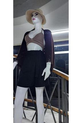 شال قهوه ای زنانه ویسکون Bohem Stil - کد 880754446