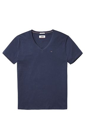 تیشرت سرمه ای مردانه رگولار Tommy Hilfiger - کد 268340649