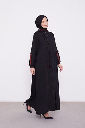 کلاه و ابایا مشکی زنانه بافتنی Levidor - کد 880872350
