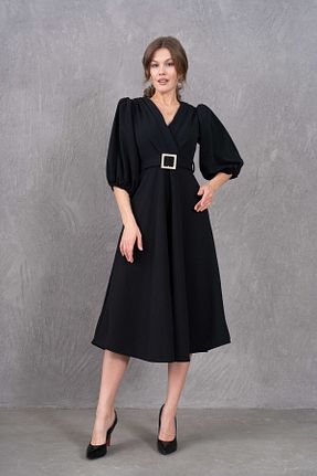 لباس مشکی زنانه بافتنی bayansepeti - کد 880873734