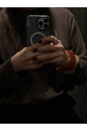 دستبند جواهر بژ زنانه Pinardesign - کد 878543819