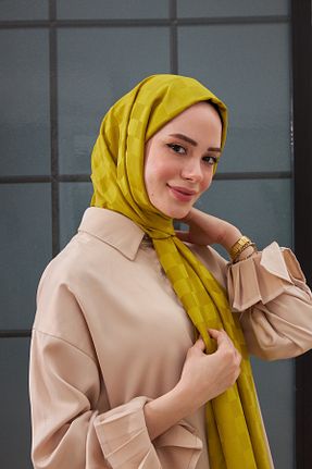 شال سبز زنانه İpekhan - کد 681587916