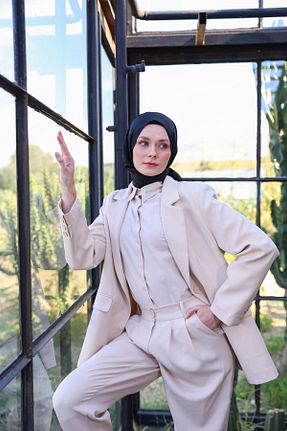 شال مشکی زنانه İpekhan - کد 805481930