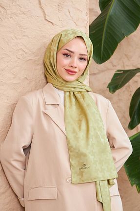 شال خاکی زنانه İpekhan - کد 783917415