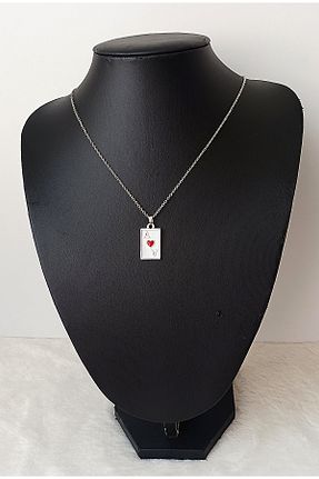 گردنبند جواهر طوسی زنانه پوشش لاکی BİJUTERİ EVİ - کد 880927672