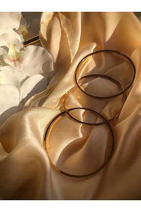 دستبند استیل (فولاد) زرد زنانه استیل (فولاد) Tulipscollection - کد 880930139