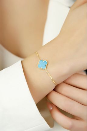 دستبند نقره رنگی زنانه 925 عیار SARIASLAN - کد 881053867