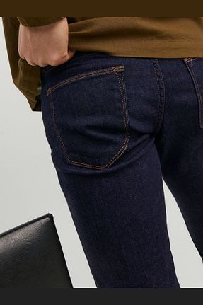 شلوار جین آبی مردانه پاچه تنگ Jack & Jones - کد 645906560