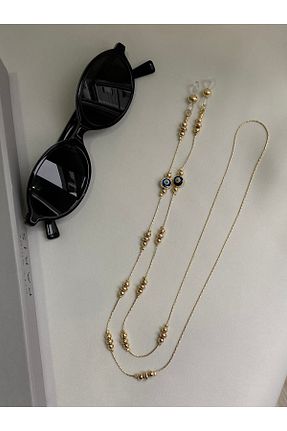 اکسسوری عینک طلائی زنانه Twinssis Accessories - کد 881137063