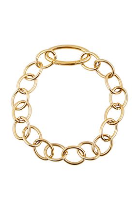 گردنبند استیل ( فولاد ) زرد زنانه ریخته گری Rivus - کد 757798660