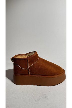 بوت / نیم بوت قهوه ای زنانه جیر Eataly Shoes - کد 881199650