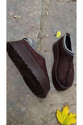 بوت / نیم بوت قهوه ای زنانه جیر Eataly Shoes - کد 881200035