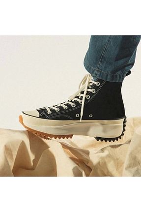 کفش اسنیکر مشکی زنانه بند دار Shoemakers - کد 271349576