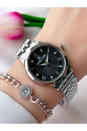 ساعت مچی مشکی زنانه 36 میلی متر Daniel Klein - کد 881227676