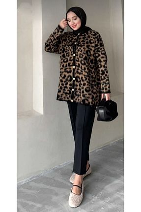 رویه حجاب قهوه ای زنانه اکریلیک DAMGA Collection - کد 881247680