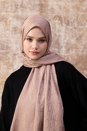 شال قهوه ای زنانه İpekhan - کد 881262708