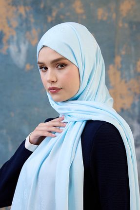 شال آبی زنانه İpekhan - کد 881262395