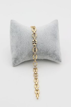 دستبند استیل (فولاد) زرد زنانه استیل (فولاد) XUPING JEWELRY - کد 879490840