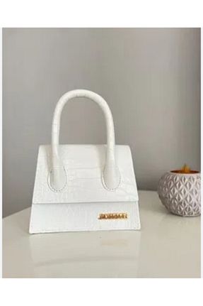 کیف دستی سفید زنانه ابعاد کوچک ZELABAGS - کد 880572672