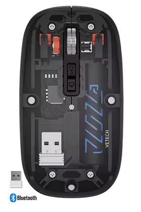 ماوس مشکی Vetech - کد 881311630