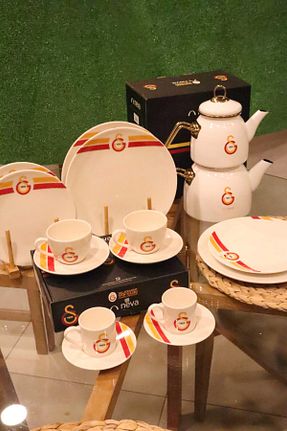 سرویس غذاخوری سفید 2 نفره Galatasaray - کد 881350587