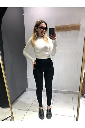 ساق شلواری مشکی زنانه بافت Gözde Tasarım Butik - کد 881323131
