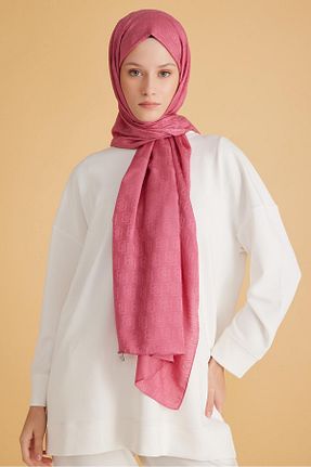 شال صورتی زنانه پلی استر Belli - کد 881329234
